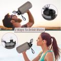 GEMFUL Water Bottle 2.2 Litre Big Sports Water Jug BPA-free Leakproof for Gym Travel Camping Outdoor Sports. 