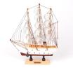 Big saiz Wooden Ship Model Sailing Model Ornaments Wood Crafts Handmade Carved Model Boat Home Nautical Decoration Crafts Gift. 