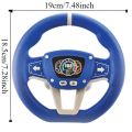 Steering Wheel Toy with Sound & Stand | Kids Electric Early Education Simulation | Driving Toy with Music and Light | Easy to place and use | Pretend Driving Toy for Boys and Girls. 