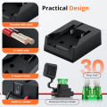 Power Wheels Battery Adapter Power Wheel Adapter with Fuse & Wire Terminal Battery Adapter 14 AWG Plastic for 20V Battery. 