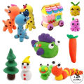 Colors Air Dry Clay Pack of 12 for Kids - Non-Toxic Soft & Ultra Light Modeling Clay With 2 Sculpting Tools - Perfect Creative Gift for Boys & Girls - Multicolor. 