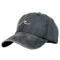 【LuckyBabyFans Store】Washed Wave Dad Hat Shaka Sign Waves Baseball Cap for Women Men Fashion Cotton Snapback Hip Hop Cap Spring Visor. 