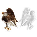 Eagle Mold | Durable Non-Stick Eagle Silicone Mold | 3D Resin Mold for Fondant Molds, Silicone Mold for Eagle Ornament, Home Decor, DIY Casting Fun. 