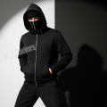New Black Ninja Balaclava Zipper Hoodies For Men | Ninja Zipper Hoodies For Men | Ninja Hoodies For Men | Mens Hoodies | Hoodies For Boys | Balaclava Men Hoodies | Baclava Ninja Hoodies For Men & Women | Hoodies For Girls | Winter Clothes For Men. 