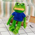 CGGJNUOH 45CM Pepe Frog Plush Toy Sad Male Ugly Baby Big Mouth Crying Face Peripheral Dolls Send Friends Funny Christmas Birthday Gifts. 