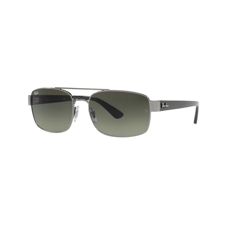 Ray-Ban Pillow Metal Gunmetal/Grey Frame Grey Gradient Lenses-RB3687-004/71-58