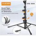 PLOKAMA PK-996 Multifunctional Tripod Mobile Stand With Bluetooth Remote - Black. 