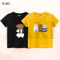 Pack of 2 - We Bare Bears Cartoon T-Shirt For Kids. 