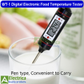 WT-1 Portable Digital Kitchen Thermometer BBQ Meat Water Milk Oil Cooking Food Oven Thermometer Electronic Probe With Tube by Electrica. 