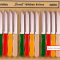 Pack Of 3, 6, 9 And 12 Piece Fuxwell Knife 100% Original Knife Multicolor Stainless Steel Knives Made In China Knives Original Germany Fuxwell Knife | Kitchen Knife Original Germany Fixwell Knife | Kitchen Knife Professional Knife For Chef Knife Kitchen. 