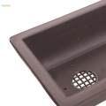 Flower Pot Practical Decorations Imitation Sand Color Plant Tray for Home Indoor L Size Pot. 