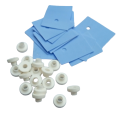 TO-3P Transistor Silicone Insulator Insulation Sheet And Pad Mica and Bushing. 