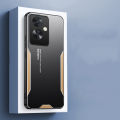 For OPPO Reno 11F Case Alunum Metal Matte Cover Soft Silicone Frame Camera Protection Cover for OPPO Reno11 F Back Cover Phone Cases. 