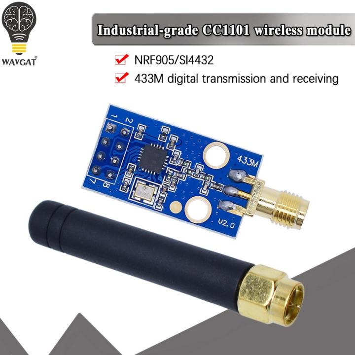 CC1101  Module With SMA   Transceiver Module For Arduino 433MHZ enhance the