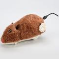 Pet Dog Cat Plush Funny Toy Mouse Animal Clockwork Wind Up Running Play Gift. 