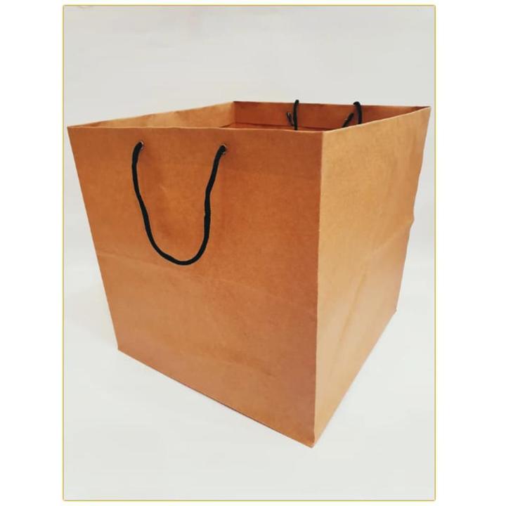CAKE BAGS /PAPER BAGS 13 X 13 (PACK OF 1O)