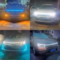 Car LED Hood Daytime Running Light Strip Waterproof Flexible LED Auto Decorative Atmosphere Lamp Car Decor Lamp 12V. 