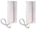 2 Set Cell Powered RL High Quality Audio Door Phone Intercom Inter phone Wired Home Office Resturants. 
