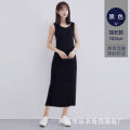 Modal Summer New Long Dress Casual Women's Dress Korean Style Vest Skirt plus Size Sleeveless Dress Women. 