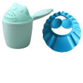 Pack of 2 Baby EVA Soft Kids Shampoo Bath Shower Cap Hat, Baby Bath Waterfall Rinse Cup Bath Shower Wash Head Cute Newborn. 