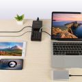 12-Port USB Fast Charger, High-Speed Charging, Multi-Device Support. 