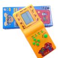 Childhood Classic Fun Tetris Hand Held Electronic Game Toys Brick Game NEW | Kids Electronic Tetris Game Handheld Game Machine LCD Educational Toys | Kids Super 9999 in 1 Multi Color (Cell Operated). 