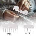 20 Pieces Use with Blocking Mat Knit Blocking Pins for Blocking Knitting Scarf Sweater. 
