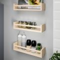 IKEA Bekväm Spice Rack - Multi Purpose Wooden Kitchen Shelf - Birch Color Made of Wood. 