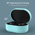 Silicone protective cover earphone case for Xiaomi Redmi airdot TWS Bluetooth earphone Fashion version Wireless. 