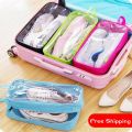 Travel Shoes Organizer Storage Bag Multicolor. 