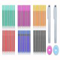 Transparent Erasable Pen Rod Refill Eraser Gel Pens Erasable Ink Colorful Refills For School Office Writing Kawaii Stationery. 