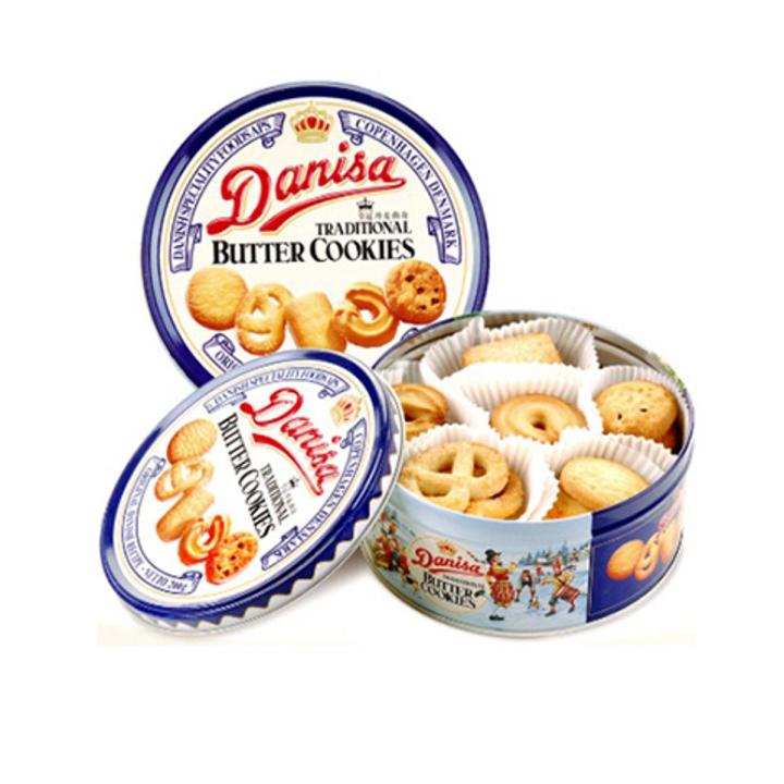 DANISA BUTTẸR COOKIES TRADITIONAL TIN 90GM