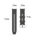 Silicone Watch Band Wrist Strap For original Huawei watch GT 46mm width 22MM smart watch. 
