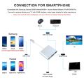 USB Type-C 3.1 Gen to USB-C + 4K HDMI + USB 3.0 MacBook Pro Adapter Cable 3 in 1 Video Converter Solution For Laptop MacBook Smartphone Mobile Tablet LED TVs Projector Desktop Gaming PC Computer Monitors Keyboard & Mouse. 