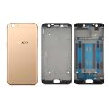 Oppo A57 Casing Complete Metal Housing Full Body Casing Replacement Parts Case With Side Volume Buttons ( Middle Frame Plate And Back Frame) - Gold. 