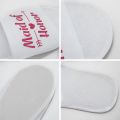 【KuaKe Mall】Pair Disposable Team Bride Be Bridesmaid Spa Soft Slippers for Bridal Shower Hen Night Bachelorette Wedding Party. 
