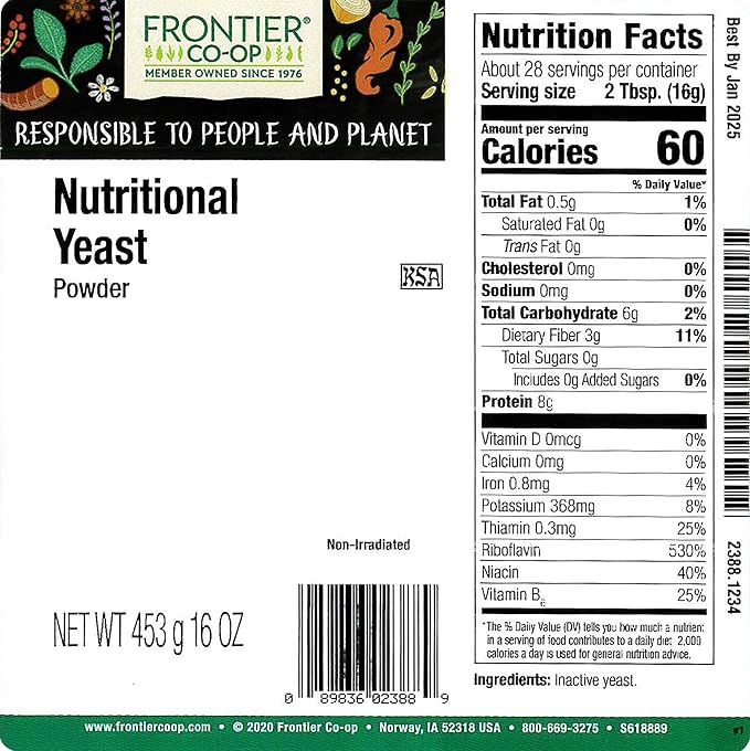 Unit 201 Powder Powder Nutritional Yeast 1lb | Daraz.pk