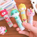Kawaii Aesthetic stationery supplies office accessories stationery items cute Cartoon Hand Work Solid Color solid glue. 