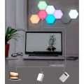 1Set RGB LED Quantum Lamp Hexagon Light Touch Sensor LED Honeycomb Light Colorful Modular Night Light. 