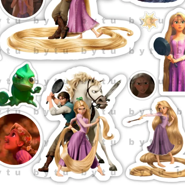 Disney%20Tangled%20Rapunzel%20Stickers%20UNCUT%20for%20Kids%20Journal%20Scrapbook%20Phone%20Cover%20Laptop%20Notebook%20-%20Image%205