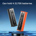 21700 DIY Power Bank Case LED Screen Battery Storage Shell A. 
