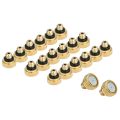 20Pcs Brass Misting Nozzles for Cooling System 0.012 Inch(0.3 mm) Water Spray Nozzle Sprinklers Misting Cooling. 