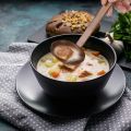 Tortoise Shell Spoon-4 x Ramen Spoon
2 pairs x chopsticks-Wood Brown. 