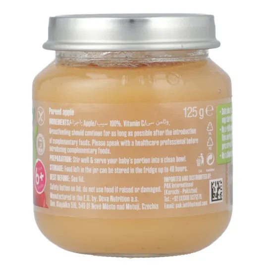 DEVA%20BABY%20FOOD%20APPLE%206+MONTHS%20125%20GM%20-%20Image%202