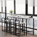 3-Piece Bar Table Set, Kitchen pub Dining Table and 2 Stools New Luxury Dining Table set. 