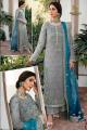 Akber Aslam Luxury Organza Unstitched Embroidered Suit | Full Embroidered Front | 4-Side Embroidered Dupatta | Malai Trouser With Embroidered Bunch | Premium Party Wear Dress. 