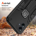 For Motorola Moto G14 Case Hard With Stand Magnetic Shockproof Protective Back Cover Case. 
