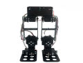 6 DOF Mechanical Biped Robot Robot with Servos for Robotics Arduino DIY Kit. 