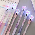 Simple Girl Heart Tiktok Net Red Luminous Quicksand Neutral Pen Cute Cute Instagram Magic Stick Student Creative Pen Yao Store. 
