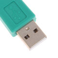 PS2 To USB Male Adapter For Computers PC Laptop Mouse Keyboard USB Male To Connector Keyboard Adapter Head Adapter Head. 
